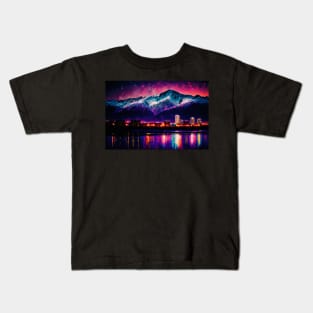 The Lights of Anchorage, Alaska - Part III Kids T-Shirt